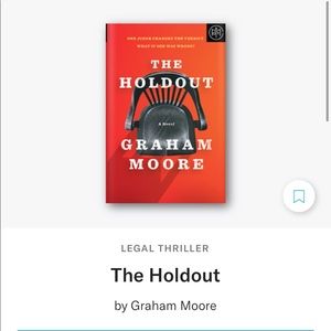 BOTM The Holdout by Graham Moore